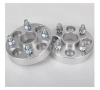 Wheel Spacers For Mitsubishi For COLT Wheel Flange Gasket M12x1.5 2Pieces PCD 4x114.3 CB 67.1mm Wheel Forged Gasket Adapter Hubcentric Wheel Spacers(2PCS 30MM Silver)