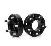 Wheel Spacers For TOYOTA for Crown GT2000 for Prius 2Pieces 15/20/25/30/mm PCD 5x100 CB 54.1mm 5 Lug Aluminum Wheel Spacer suit Auto Wheel Spacers(35MM Black Spacers)
