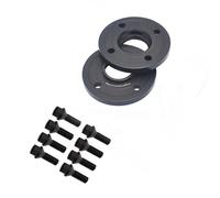 Wheel Spacers Hub Centric PCD Compatible With Mini For Cooper S 2007-2013 Wheel Spacers Hub Centeric 56.1 4X100 15mm/20mm 2pcs With 8pcs M14x1.25 Cone Bolts(Black,15mm)
