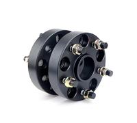 Wheel Spacers Shims 2Pieces 15/20/25/30/35/40/50mm PCD 5x114.3 CB 67.1mm Wheel Spacer Adapter 5 Lug Suit For MAZDA Universal Car M12x1.5(2PCS 40mm Black)