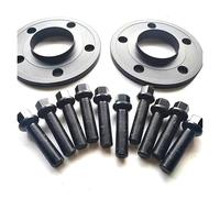 Wheel Spacers Shims For Benz For GLS-Class 2pcs 15mm Wheel Spacers 5x112 66.6mm Hub Centric | M15x1.25 Ball Seat Bolts(15mm Black)