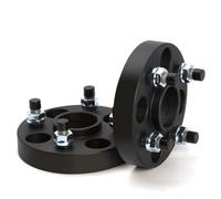 Wheel Spacers Shims For Fit For Jazz For Grace For Brio For N-BOX For N-ONE For N-WGN 15/20/25/30/35/50mm PCD 4x100 CB 56.1mm Wheel Spacer Car Hub Spacers(2Piece 20mm Black)