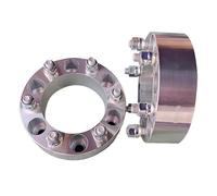 Wheel Spacers Shims For Hummer H3 2005-2010 2Piece 50MM Hubcenter Wheel Spacers 6X139.7 (6X5.5) 108CB 12X1.5 Car Hub Spacers