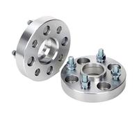 Wheel Spacers Shims For Hyundai For Elantra For Equus Wheel Flange Gasket M12x1.5 2pieces Pcd 4x114.3 Cb 67.1mm Wheel Forged Gasket Adapter(2Piece 25MM Silver)