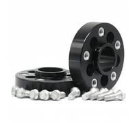 Wheel Spacers Shims Plate 2pcs 25/30/35/40/45/50/60mm PCD 5x112 CB 66.6mm For BMW The Universal Series Car M14x1.25 Wheel Spacer Adapters Car Wheel Spacers(45MM)