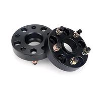 Wheel Spacers Shims Plate 2Pieces 5 Lug Suit For Mitsubishi Car 20/25/30/35/40mm PCD 5x114.3 CB 67.1mm Wheel Spacer Adapter(25mm Black)