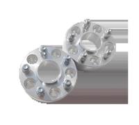 Wheel Spacers Shims Plate For Toyota For RAV4 For Highlander Parts 5X114.3|5X4.5"|60.1 CB|12x1.5bolts|25mm Car Wheel Hub Spacer Hubcentric Forged(Silver)