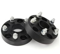 Wheel Spacers Shims Universal For Mitsubishi 2pieces Pcd 5x114.3 Cb 67.1mm 20/25/30/35/40mm Wheel Spacer Adapter 5 Lug Suit(2Piece 30mm Black)