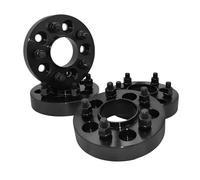 Wheel Spacers, Spacers Wheel 4piece/set Aluminum Alloy for Jeep JK for Wrangler 2007-2017(Black)
