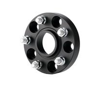 wheel spacers Wheel Spacer Adapter PCD 5x108 CB 63.4 For Range for Rover for Evoque for Ford for Focus for Volvo S60 for Jaguar(Black,2pcs 20mm)