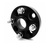 Wheel Spacers Wheel Spacers Adapters PCD 4x100 CB 60.1 For Clio For Captur For Megane For Logan Wind Forged Aluminum Alloy 2 Pieces (1 Pair)(Black 15mm 2PCS)