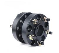 Wheel Spacers, Wheel spacers Conversion adapters for PCD 5x112 to 5x100 5x108 5x114.3 5x120 5x130 Suit for Benz/(2PCS 45mm Black)