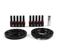 Wheel Spacers, Wheels Spacer Kit 15mm 5x120mm 72.56mm Hubcentric Wheel Spacers M14x1.25 Tapered Bolts Fit Use For BMW F Series F10 F12 F13 F01 F02 F30(Black bolts)