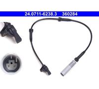 ATE ABS Wheel Speed Sensor 24.0711-6238.3 - Front fits BMW 5/6 Series E60 E61 Touring/Convertible
