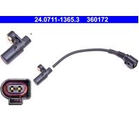 Wheel Speed Sensor ATE Fits VW AUDI SKODA SEAT Bora Golf IV Van Mk4 1J0927807D