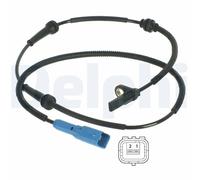 Delphi ABS Wheel Speed Sensor SS20133 Front - Fits Peugeot 1007, Citroen C3/C2 1.4 (2005) 454597