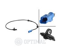 Wheel Speed Sensor OPTIMAL Fits CITROEN C3 Picasso PEUGEOT 207 208 06-17 4545J8
