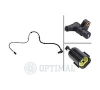 Wheel Speed Sensor OPTIMAL Fits KIA Rio 00-05 95670-FD000