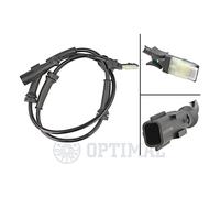ABS wheel speed sensor Front Axle Left Active sensor 06-S798 OPTIMAL for RENAULT