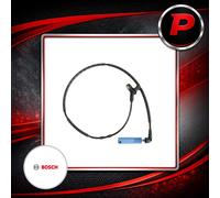 Bosch ABS Wheel Speed Sensor Rear fits Bmw