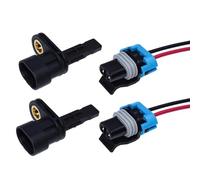 Wheel Speed Sensor Rear Left Or Right ABS Wheel Speed Sensor 92211237 Fit For Holden Commodore VE Statesman WM 2006-2013, Fit For Chevrolet(Sensor X2)