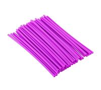 Wheel Spoke Wraps, 36pcs Reusable Wheel Rim Spoke Cover Wheel Spoke Protector Motocross Rims Skins Covers Off Road Motorcycle Guard Wraps Kit(Purple)
