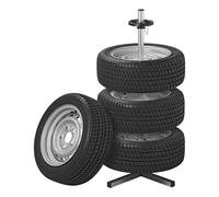 Wheel Stand Wheel Tree Aluminum For 4 Wheels Up To 225Mm Max 100Kg
