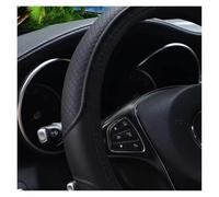 Wheel Steering Protector Artificial Three-dimensional Embossed-car Without Inner Ring Steering Wheel Cover For 14.5-15 Inches Car Steering Wheel Covers(Black red)