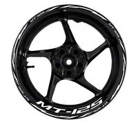 Wheel Stickers For Y&amaha For MT-125 17 Inch Motorcycle Wheel Stickers Car Reflective Rim Hub Tape Decal Sticker(Style 13)