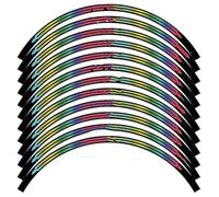 Wheel Stickers for Y&amaha for TMAX500 for TMAX530 Wheel Sticker Rflective Motorcycle Rim Decal Accessories(Style 2)