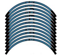 Wheel Stickers for Y&amaha for TMAX500 for TMAX530 Wheel Sticker Rflective Motorcycle Rim Decal Accessories(Style 1)