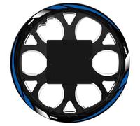 Wheel Stickers Motorcycle Accessories Wheel Stickers Hub Decals Rim Stripe Tape for ADV350(Style 4)