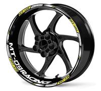 Wheel Stickers Motorcycle Reflective Wheel Decal For MT-09 MT09 MT 09 Hub Stickers Rim Protector Kit Rim Reflective Decal