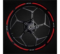 Wheel Stickers Motorcycle Reflective Wheel Decal For MT-10 MT10 MT 10 17 Inch Rim Stripe Decals Waterproof Hub Stickers Rim Reflective Decal