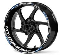 Wheel Stickers Motorcycle Rim Reflective Sticker For MT-09 MT09 MT 09 Wheel Hub Decals Waterproof Strips Stickers Rim Reflective Decal