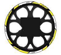 Wheel Stickers Reflective Motorcycle Accessories Wheel Sticker Hub Decals Waterproof for Y&amaha for MT07(Style 3)