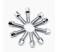 Wheel Stud Bolt Nuts Compatible With Porsche Embers Steel Wheel Bolts Wheel Hub Bolts Lug Nuts M12x1.5 14x1.5 14x1.25 12x1.25 10pcs(27mm)