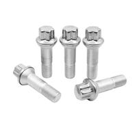 Wheel Studs Compatible With Benz For W164 2005-2025 For W166 2011-2025 For X204 2008-2025 OEM:0009905407 5Pcs Car Wheel Lug Nuts Parts Accessories