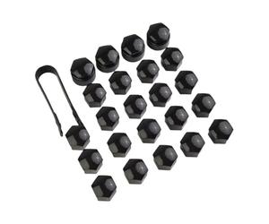 wheel Studs Compatible With BMW 24pcs/set Wheel Nut Bolts Trims Studs Cover Cap Nut Bolts 16mmx17mm +17mmx23mm