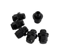 wheel studs Compatible With Infiniti For EX35 2008 2009 2010 2011 2012 Lug Nuts hex 21mm M12x1.25 37mm(Black)