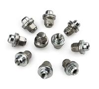 wheel studs Compatible with Jaguar for F-Type 2012-2022 Wheel Lug Nuts Chrome Auto Part 12x1.5 C2C35294010