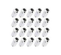 wheel studs Compatible with Jeep for CJ3 1963-1966 for CJ5 1964-1983 Lug Nuts 1/2-20 1.38inch Tall 3/4inch Hex Closed End Chrome Plated Wheel Lug Nuts