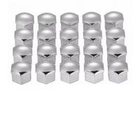 wheel studs Compatible With Volvo For C30 C70 S40 S60 S70 S80 S90 V40 V50 V60 V70 V90 XC40 XC60 XC70 XC90 Car Wheel Nut Caps Auto Hub Screw Cover(19mm silver)