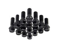 Wheel Studs Replacement Compatible With For 325i For 650Ci Car Wheel Studs M12x1.5 Hub For Bolt Set Hex 17mm Lug Nut Tyre Stud 36136781150