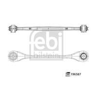FEBI BILSTEIN 196587 Suspension arm