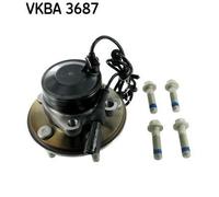 SKF VKBA 3687 Wheel Bearing Kit Front 139mm Flange Diameter Fits Jaguar S-Type 2