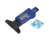 Wheel Thread Depth Professional Digital Tyre Tread Meter Durable Alloy Construction with Clear Scale for Car Tyre Maintenance White Blue Black Optional (Blue)