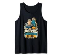 Wheel Throwing Hour Pottery Tank Top