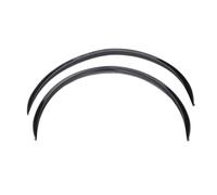 Wheel Tire Eyebrow Strip, 72cm Rubber Mudguard Flare, Left Right Anti Collision Scratch Proof - Durable Protection, Easy Self Adhesive Installation, Universal Fit for Most Vehi right Black)