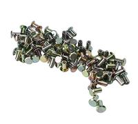 Wheel Tire Studs High Performance Anti Slip 100PCS for SUV Forklift, Galvanized Surface Studs for Off Road Vehicle